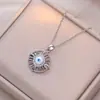 Collar para Mujer, Moda Transfronteriza, Diseño Nicho de Corazón, Versátil Elegante, Colgante Simple y Versátil, Collar Cadena Clavícula para Mujer