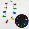 Colar Luminoso de 9 Pedras Transfronteiriço Amazon Festa de Festival Europeia e Americana Presentes Luminosos Atacado Decoração de Natal Halloween