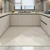 Tapete de Piso de Cozinha Simples Grande Área Cobertura Total Tapete de Piso de Lama Diatomácea Uso Doméstico Restaurante Absorvente de Água Secagem Rápida Antiderrapante Tapete para Pés Pode ser Aprovado