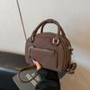 Bolsito Retro Pequeño Exterior Individual Esmerilado para Mujer Primavera y Verano Combinable 2025 Nueva Moda Bolso Cruzado para Mujer Bolso Almohada Portátil para Mujer