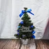 Mini Árvore de Natal 20/30cm Pacote Vitrine Balcão de Shopping Center Decorações de Mesa Decorações de Natal em Estoque