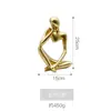 Figura de Yoga em Pedra Arenito Nórdica Ornaments Decorativos para Sala de Estar, Sala de Jantar, Móvel de TV e Decoração de Clube de Saúde