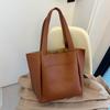 Bolsa feminina simples de grande capacidade transfronteiriça 2021 Nova Moda Bolsa de Ombro Comércio Exterior Atmosférica Tote Bag