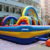 Gran Inflable Comercial de Carrera de Obstáculos y Brincolín