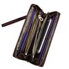 Bolso pequeño para hombre, cartera larga para hombre, bolso de mano para teléfono móvil, cartera informal con cremallera de gran capacidad al por mayor para hombre