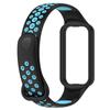 Pulsera inteligente Huami Amazfit Band 7 con correa bicolor, de silicona, transpirable e impermeable, para hombres y mujeres.
