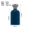 Em Estoque Perfume Flocado 100ml Frascos de Vidro Pequenos Recarregáveis Fabricante Atacadista Tampas