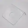 Suporte expositor de acrílico personalizável Suporte expositor de torneira Suporte para torneira quente e fria Painel de suspensão Suporte expositor de furo único Base de fixação