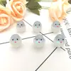 Simulação mini fofa luminosa boneca ovo casca quebrada decoração luminosa criativa resina feito à mão acessórios DIY