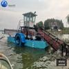 Barco de pesca de lixo de superfície de água totalmente automático Barco de limpeza de rio Fujian Barco de pesca de ervas aquáticas Barco de colheita de cabaça d'água