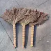 Escoba Grande de Bambú para Uso en Exteriores, Ensanchada para Uso Doméstico, Adecuada para Fábricas, Patios, Saneamiento, Limpieza de Calles y Tareas de Limpieza a Gran Escala
