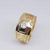 Zhen Rong desea Anillo de Compromiso de Diamante Artificial para Pareja con Baño de Oro de 18k Más Vendido Anillo de Set Transfronterizo Europeo y Americano para Hombre y Mujer