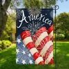 Novo Produto da Amazon: Bandeira de Jardim com Banner para o Dia da Independência Americana para Decorar o Evento da Festa do Dia da Independência