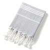 Toalla de Playa con Flecos Turcos a Rayas de Poliéster-Algodón de Venta Caliente Transfronteriza Absorbente de Secado Rápido Toalla de Baño Toalla Grande Suave y Cómoda