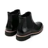 Botas de Tobillo Chelsea Elásticas Brogue Plegadas de Fábrica Transfronterizas para Hombre Botas de Trabajo Tallas 39-48 En Stock Entrega Rápida para Pedidos Pequeños