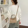 Bolso cubo, bolso cruzado de nicho para mujer, bolso de mano estilo retro, versátil y simple, moda 2026, nuevo bolso de hombro para el día a día