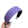 Diadema de Color Caramelo a Rayas Estilo Coreano Borde Ancho Nueva Elegante Pinza para el Cabello Simple Versátil Diadema de Gama Alta Accesorios para el Cabello