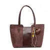 Bolso de mano grande retro para otoño e invierno para mujer, de alta gama y ligero, bolso de hombro elegante con gran capacidad, 2026 transfronterizo