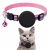 Collar para Mascota Airtag Cubierta Protectora Impermeable Rastreador Find My Dispositivo Anti-Pérdida iOS Localizador de Gato Collar