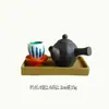 Adornos Pequeños para Coche Estilo Japonés Gato de Té Zakka Tienda Ins Linda Decoración de Escritorio Mini Artesanías de Resina
