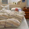 Juego de cuatro piezas de dibujos animados Clase A 100% algodón, modelo 2026, juego de tres piezas de algodón puro para dormitorio estudiantil, ropa de cama para todas las estaciones 4