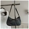 Bolso de Hombro Único con Colgante de Lazo con Perlas, Color Sólido Texturizado 2026, Moda de Verano para Viajes, para Mujer