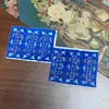 Regong Tibete Nepal Thangka Pintado à Mão Puro Mahakala Mantra do Coração 1*3 [Núcleo do Cartão]