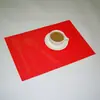 Direto da Fábrica simples placemat tecido ocidental placemat europeu de PVC placemat jacquard isolante espessado de Teslin para hotel