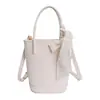 Bolsa de Cubo Popular con Relieve para Mujer 2026 Nueva Versátil Color Sólido Simple Bolso de Hombro Casual Bolso Cruzado de Alta Gama