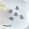 Bolsa de Dinheiro da Sorte para Ano Novo, Joia, Bolsa de Dinheiro de Zircônia Brilhante de Luxo Leve, Acessórios para Nail Art Estilo Chinês Olho de Gato Atacado