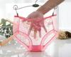 803 calcinha sexy de renda feminina bordado flor sem costura ultrafina transparente cintura baixa fabricantes de campo
