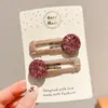 Pinza para el pelo de estrella con lentejuelas de colores para niños, pinza lateral para flequillo de niñas, pinza recta para la frente, pinza BB para cabello rebelde, horquilla, tocado