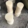 Haste Sólida de Nylon Resistente ao Desgaste, Haste Redonda de Nylon Pa66 Contendo Óleo, Material de Haste de Nylon Pa6G Resistente a Altas Temperaturas Bege