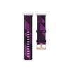 Para Fitbit versa3/versa4 pulseira de couro sense2 pulseira de nylon tela de lona tecida