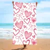 Toalha de Praia de Fibra Ultrafina Transfronteiriça que Absorve Água e Não Solta Fiapos, Personalizada com Fotos, Toalha de Praia Impressa Digital de Secagem Rápida da Amazon