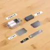 Ventas Directas de Fábrica Gabinete de Acero Inoxidable Succión Magnética Fuerte Moderna Simple Succión para Puerta de Gabinete Succión para Gabinete de una Sola Puerta Succión Magnética para Gabinete de Muebles