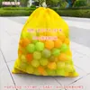 Bolsa de Almacenamiento para Juguetes de Niños Bolsa para Guardar Bloques de Baño Tarjetas Bolsa de Dios Cierre de Cordón Pelotas Oceánicas Bolsa de Malla Grande Bolsa de Playa