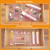 Cajones de Clasificación y Almacenamiento para Papelería, Cocina y Cosméticos, Juego de 25 Piezas de Cajas de Almacenamiento, Exclusivamente para Ventas Transfronterizas, Apilables