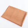 Popular pañuelo para la cabeza de color liso imitación seda, bufanda larga de satén, transpirable y suave, tejido de satén mate, versátil en el Sudeste Asiático