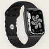 Especial Transfronterizo para applewatch Correa de Reloj Hueca Transpirable Flor de Anacardo Correa de Silicona para Apple Watch