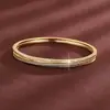 Pulsera de Cobre con Zirconias de Doble Fila Más Vendida de Amazon, Pulsera Clásica de Moda Estilo Bosque, Venta Directa del Fabricante, Exclusivamente para Suministro Transfronterizo