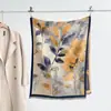 Novo Lenço Retro Grafite Estilo Chinês 2025 com Galhos, Imitação de Cashmere, Espessado, Quente, Versátil, Xale e Cachecol Elegantes