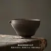 Juego de Té Kung Fu Hecho a Mano Esmalte Óxido Dorado Serie Tetera de Gres con Tapa de Dos Piezas Taza de Presentación Individual Taza de Té