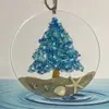 Atraente Popular de Vidro do Mar Suncatcher Ondas do Oceano Praia Romântico Acrílico Plano Decoração de Casa