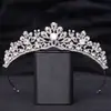 Juego de joyería para novia corona de circonita diadema accesorios para el cabello de boda calientes accesorios para vestido de novia fábrica directa para venta al por mayor