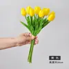 Simulación ramo de tulipanes de 10 cabezas ins moderno simple decoración de flor artificial transfronterizo tulipán simulación flor ramo falso