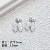 Nuevo Colgante de Lazo Fresco Dulce de Aleación Colgante Pulsera DIY Hecha a Mano con Cuentas Material para Accesorios de Collar