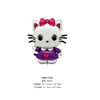 Globo de Película de Aluminio con Forma de Gato Cartoon Hello Kitty Kt Transfronterizo Globo de Fondo para Decoración de Fiesta de Cumpleaños Infantil