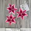 Rosa vermelha simulação falso buquê de flores de casamento alto sentido flores artificiais ornamentos acabados sala de estar flores decorativas atacado