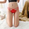 Ropa interior suave y sexy Yikeli para mujer, bordada con mariposa, moda femenina, hueca, tentación, tirante fino, encaje, ropa interior para mujer